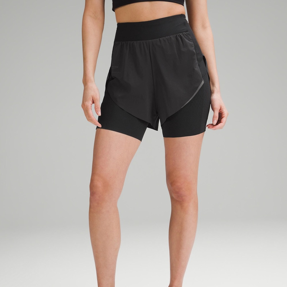 Lululemon senseknit composite shorts